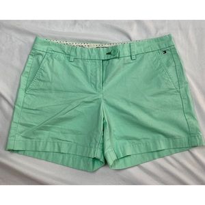 Tommy Hilfiger Women’s Light Green Shorts